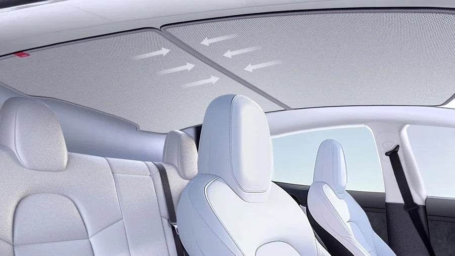 HALOBLK Tesla Model Y Sunshade & Roof Sunshade for Model 3 | Beat the Heat on Hot Days