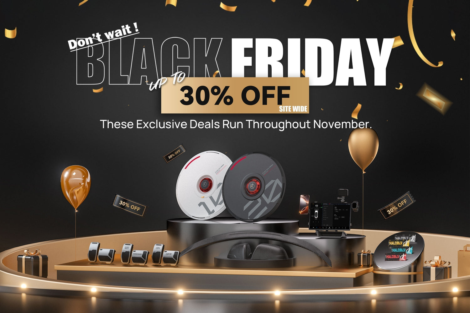 Up to 30% OFF Tesla Black Friday Deals 2025 — HALOBLK Premium Accessories for all Model