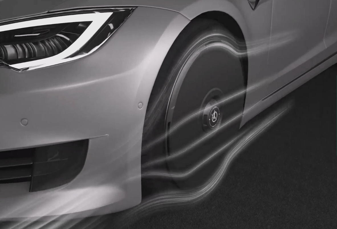 HALODISC 2 Tesla wheel covers – aerodynamic design tested to reduce drag and improve range on Model 3 and Model Y vehicles.