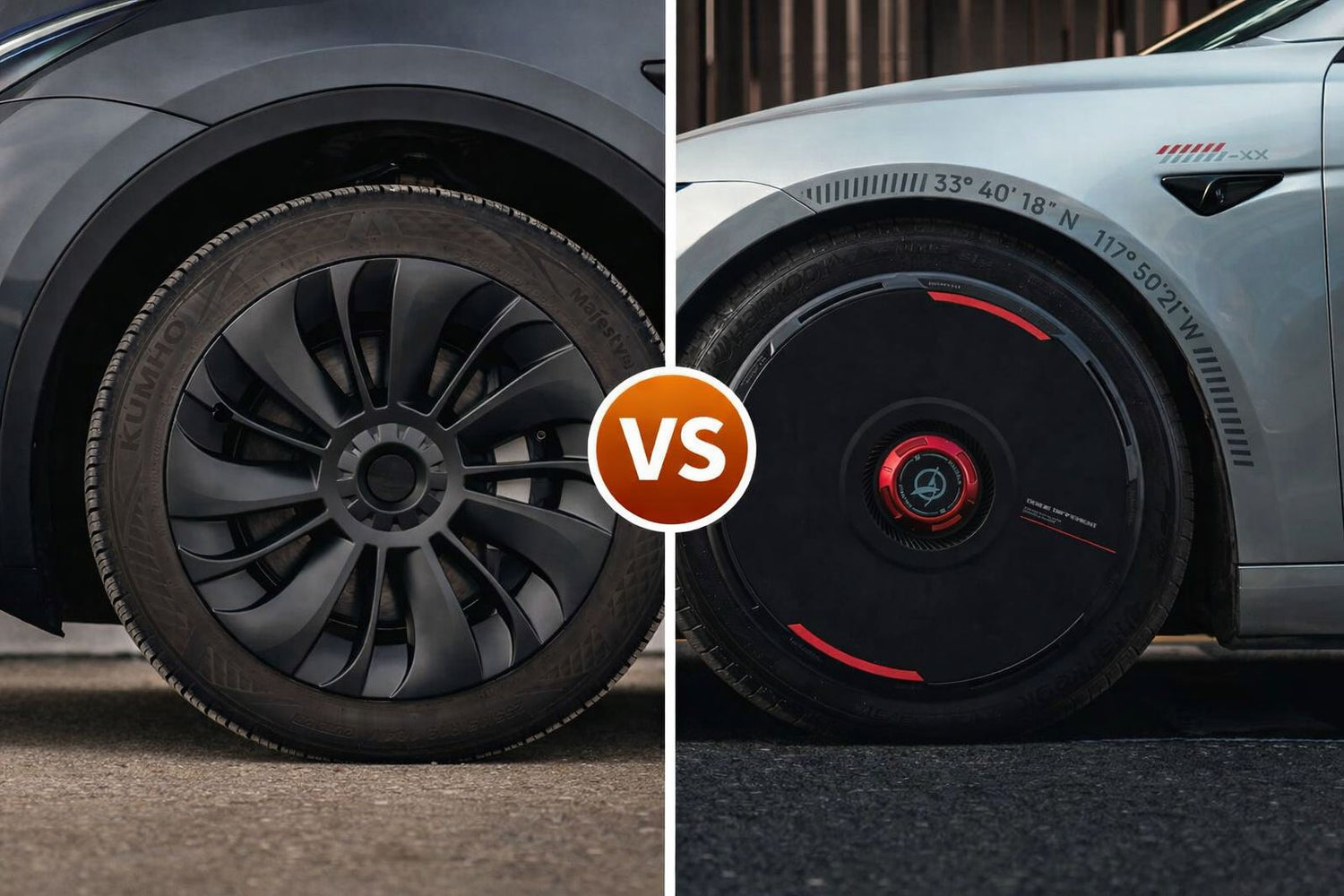 Why Tesla Owners Prefer Wheel Covers Over Bare Rims