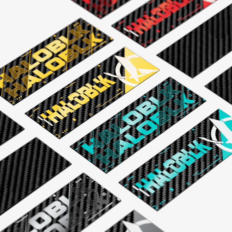 HALOBLK Carbon Fiber Emblem – HALO EFFECT Series