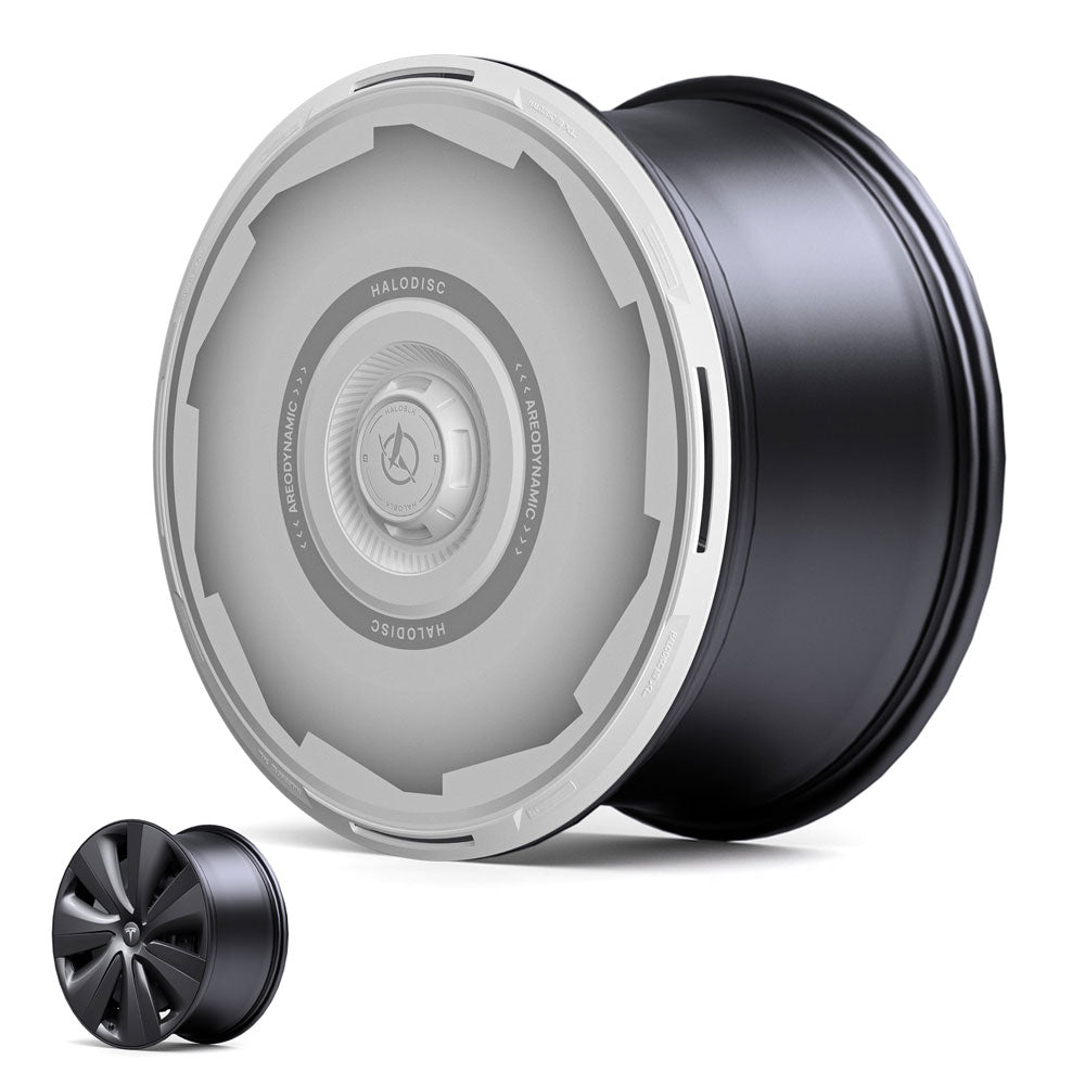 HALODISC 2 Wheel Covers for Tesla Model S 19" Tempest Wheels丨Vision-GT