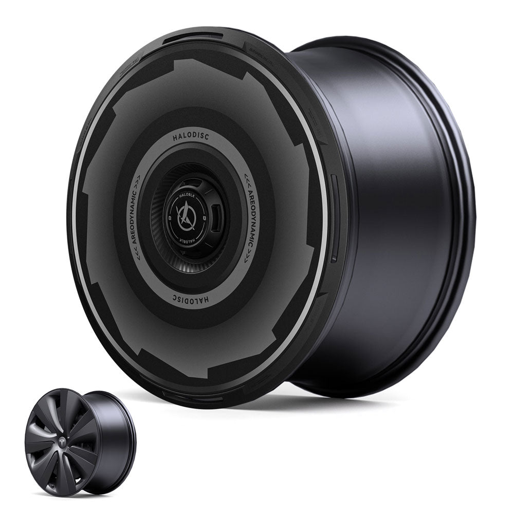 HALODISC 2 Wheel Covers for Tesla Model S 19" Tempest Wheels丨Vision-GT
