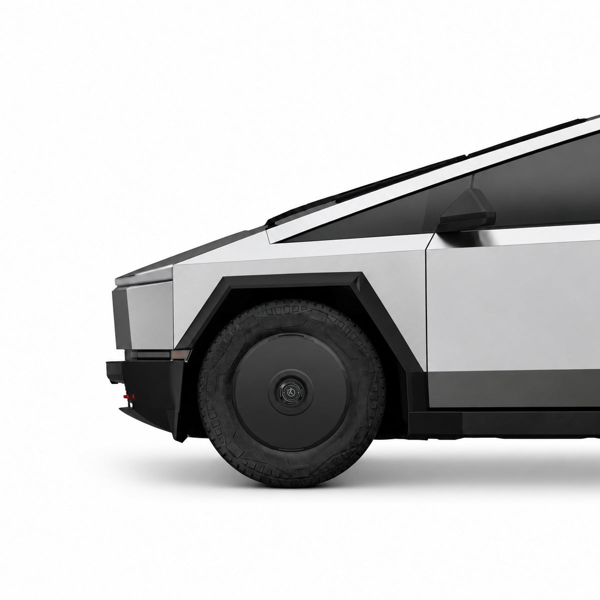 Black Tesla Wheel Covers: HALODISC 2 RTP | HALOBLK