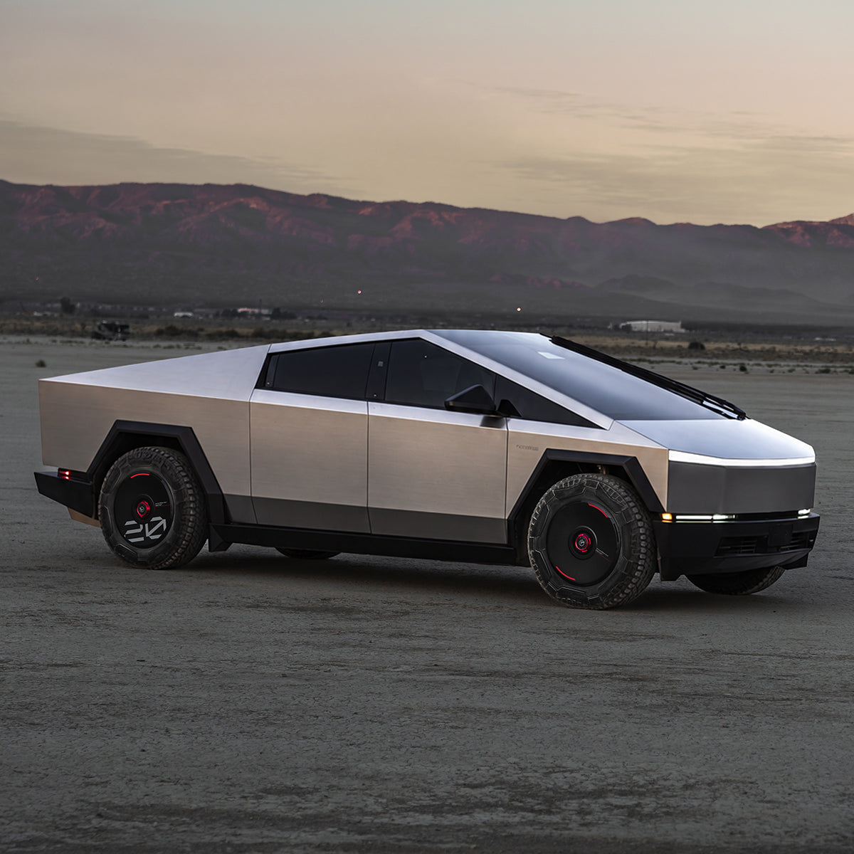 HALODISC 2 Custom Numbers - Black | Set of 4 Wheel Covers for Tesla