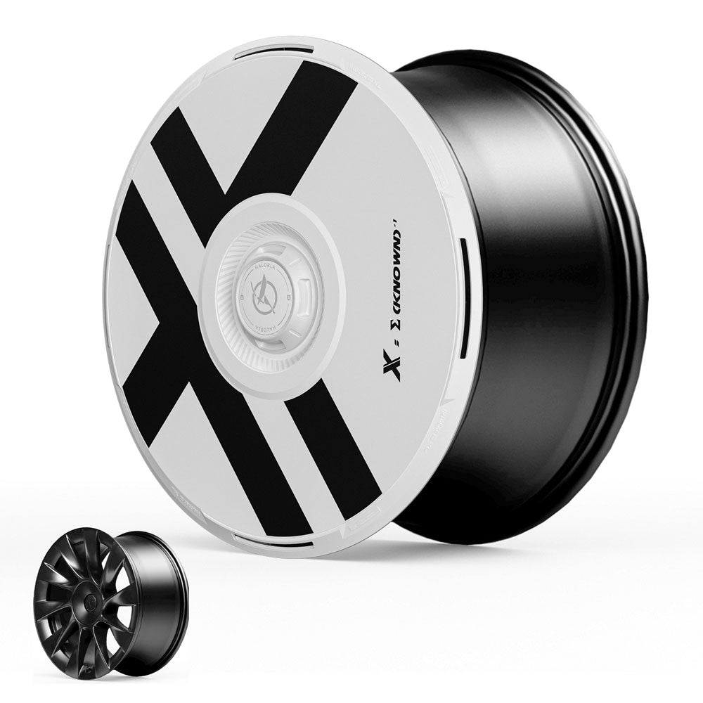 HALODISC 2 Wheel Covers for Tesla Model Y 20" Induction Wheels丨X-Factor