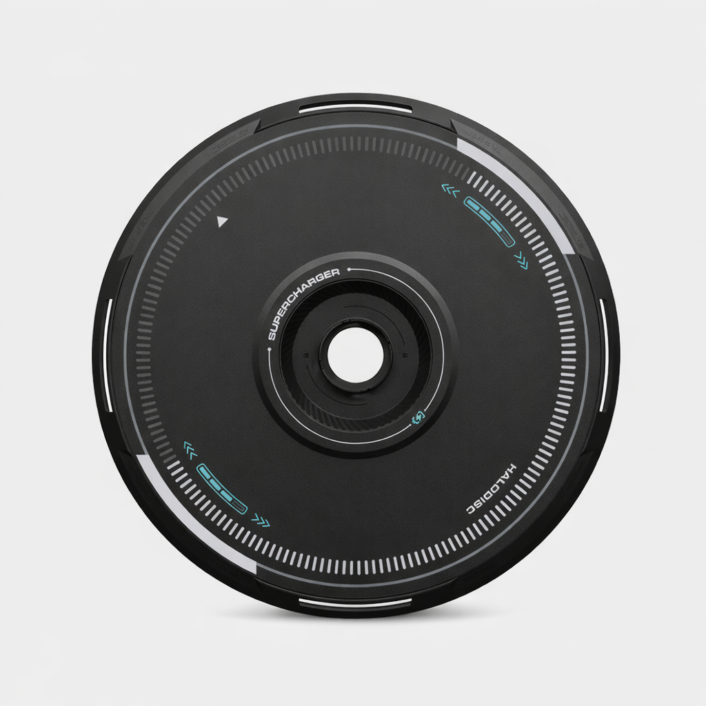 HALODISC 2 Replacement Wheel Covers for Tesla Model Y丨Supercharger