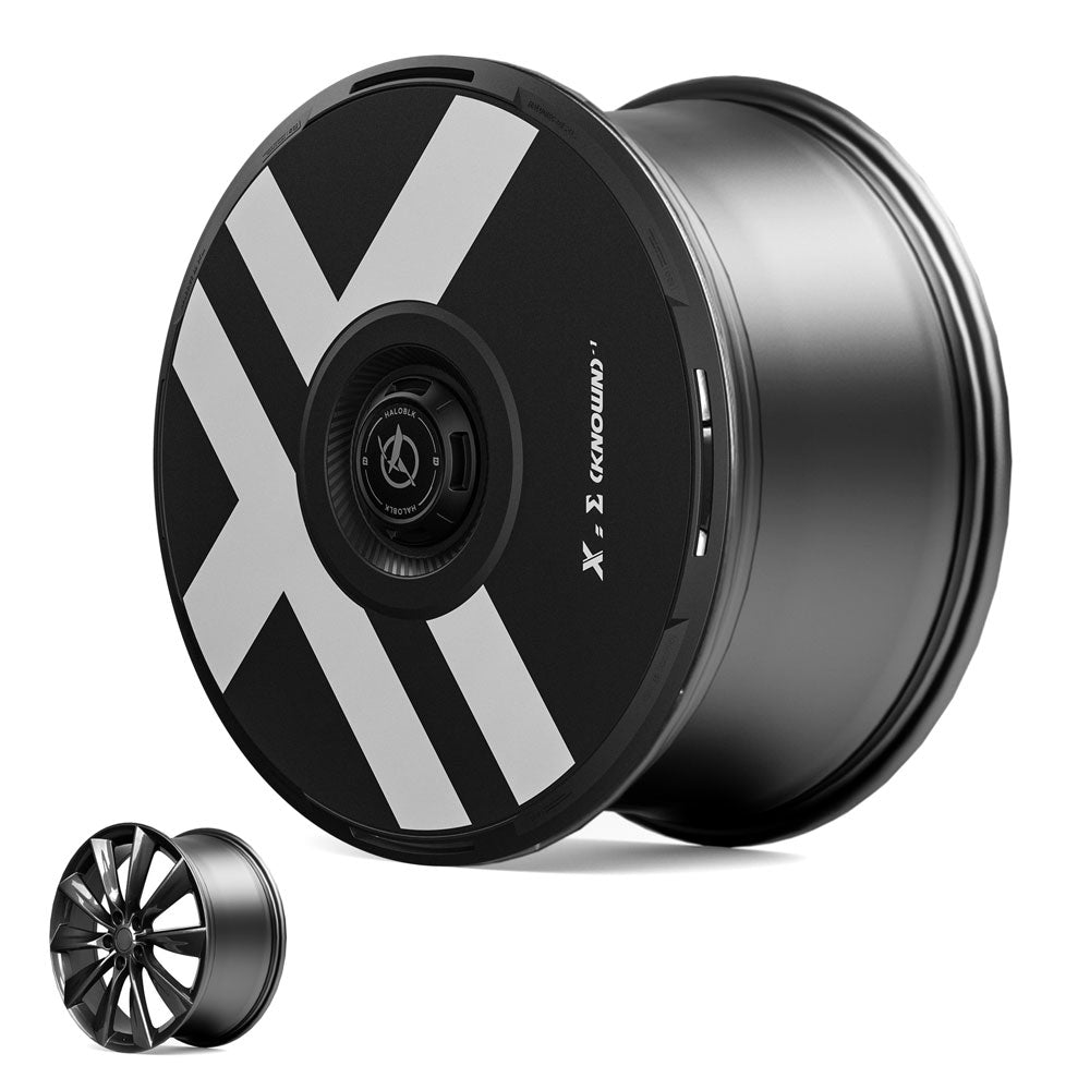 HALODISC 2 Wheel Covers for Tesla Model S 21" Turbine Wheels丨X-Factor