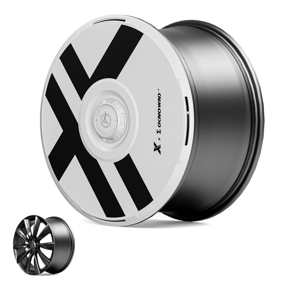 HALODISC 2 Wheel Covers for Tesla Model S 21" Turbine Wheels丨X-Factor