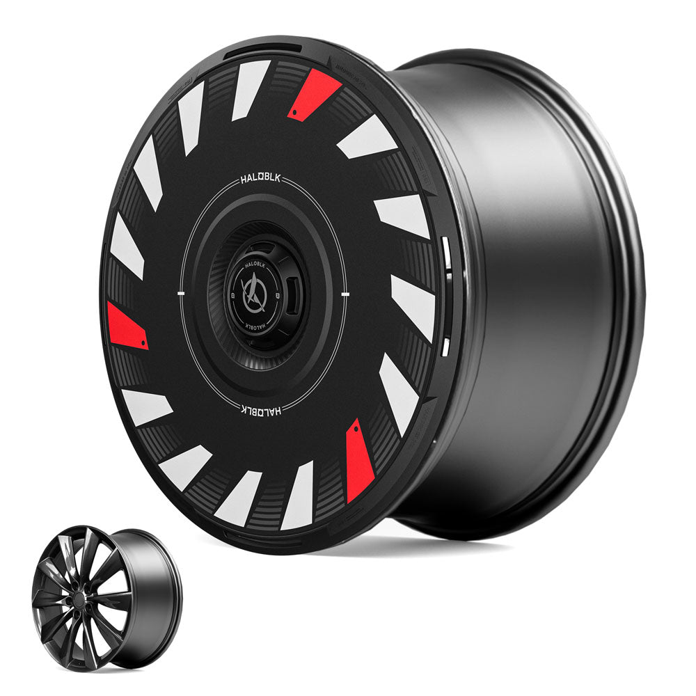 HALODISC 2 Wheel Covers for Tesla Model S 21" Turbine Wheels丨Turbo