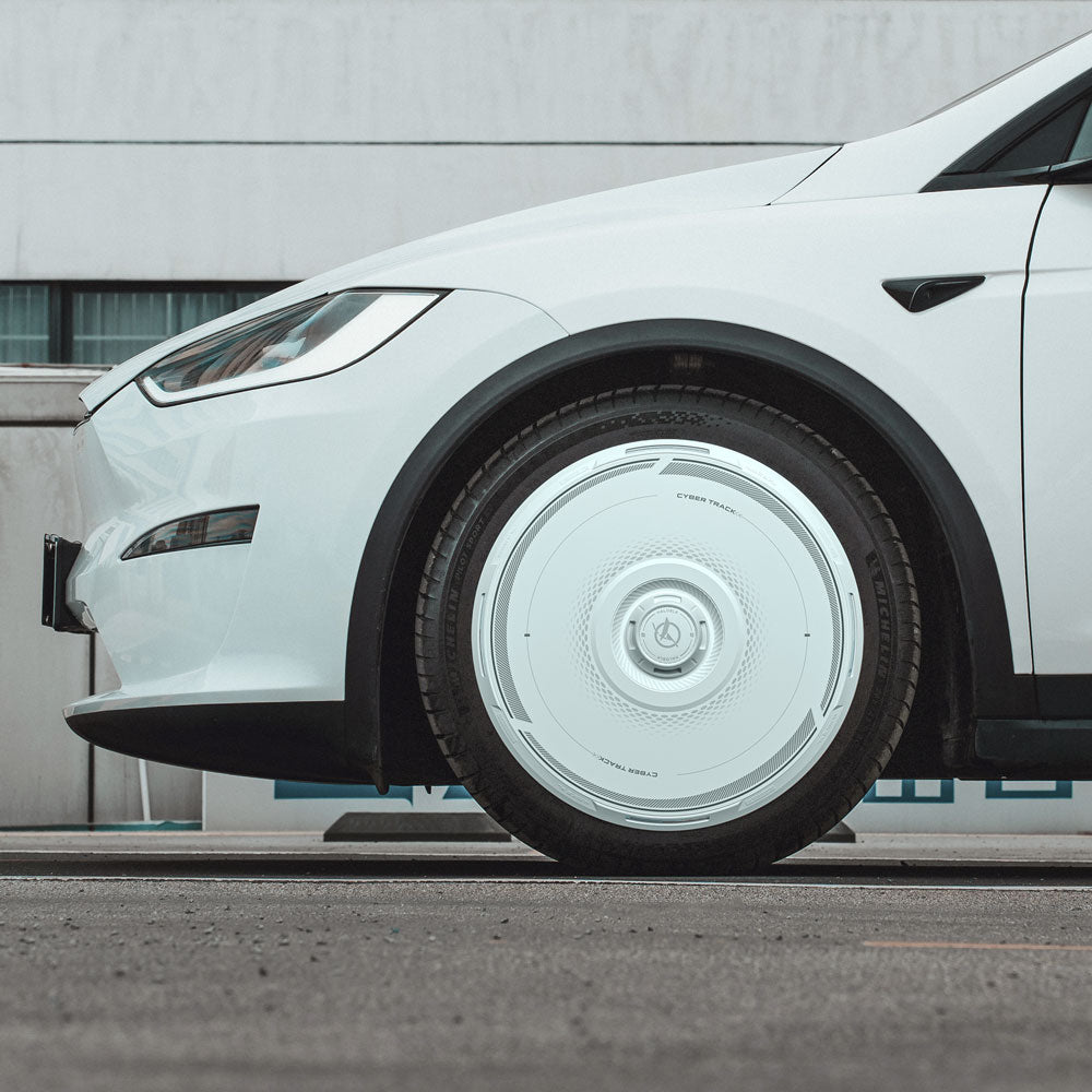 HALODISC 2 Wheel Covers for Tesla Model X 2016-2020 20" Staggered Wheels丨Cyber Track