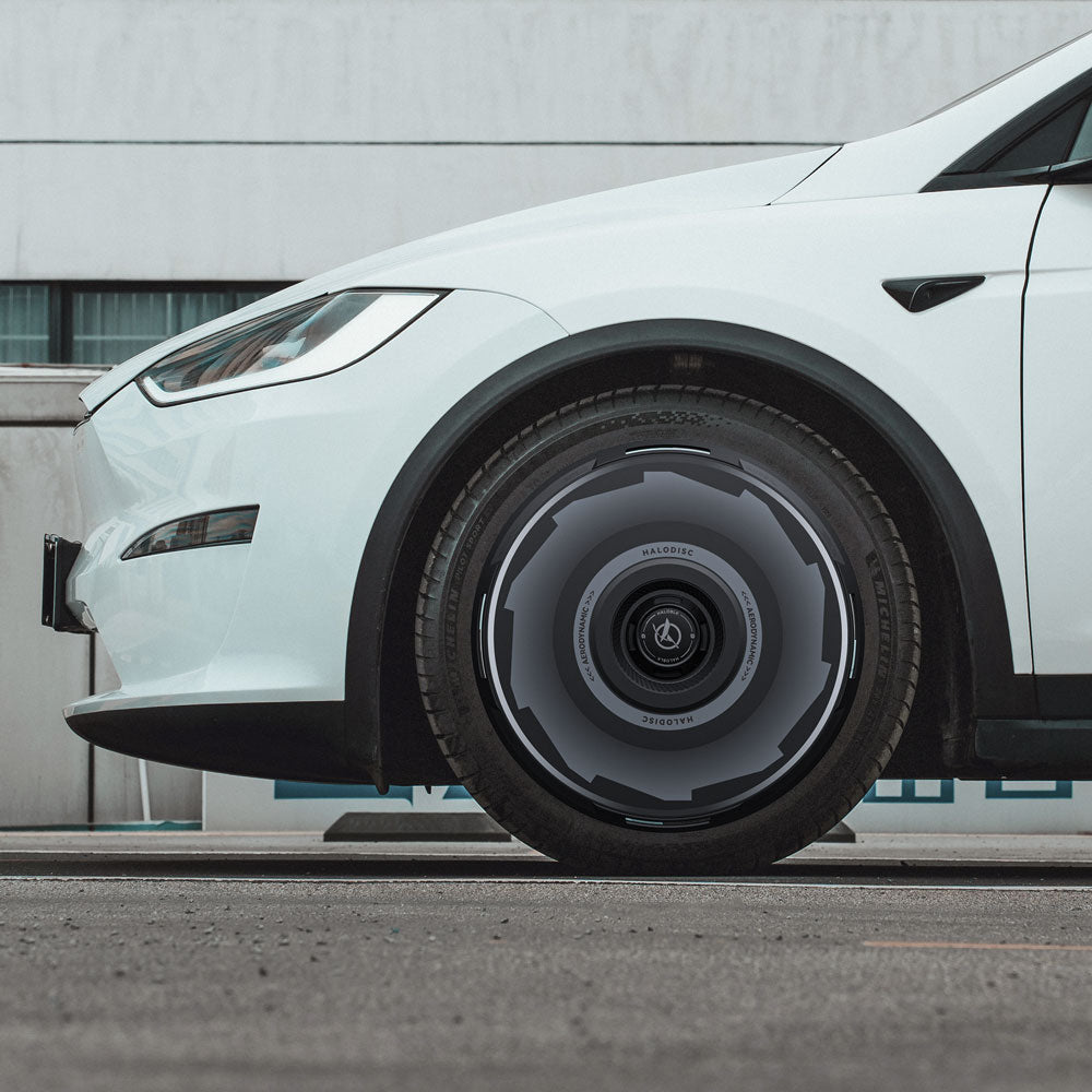 HALODISC 2 Wheel Covers for Tesla Model X 2021-2025 20" Cyberstream Wheels丨Vision-GT