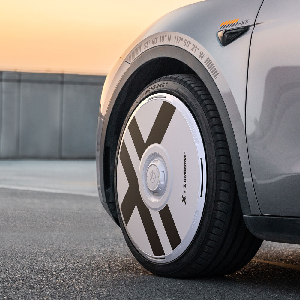 HALODISC 2 Wheel Covers for Tesla Model Y 19" Gemini Wheels丨X-Factor