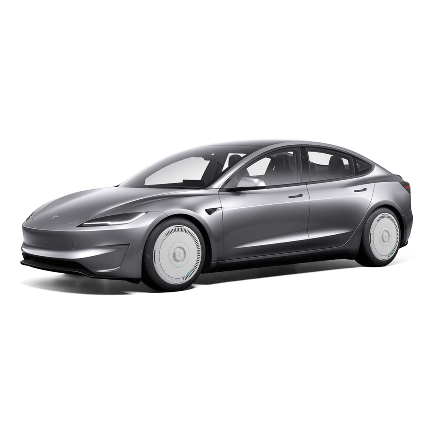 HALODISC 2 Wheel Covers for Tesla Model 3 2024 18" Photon Wheels丨Charging
