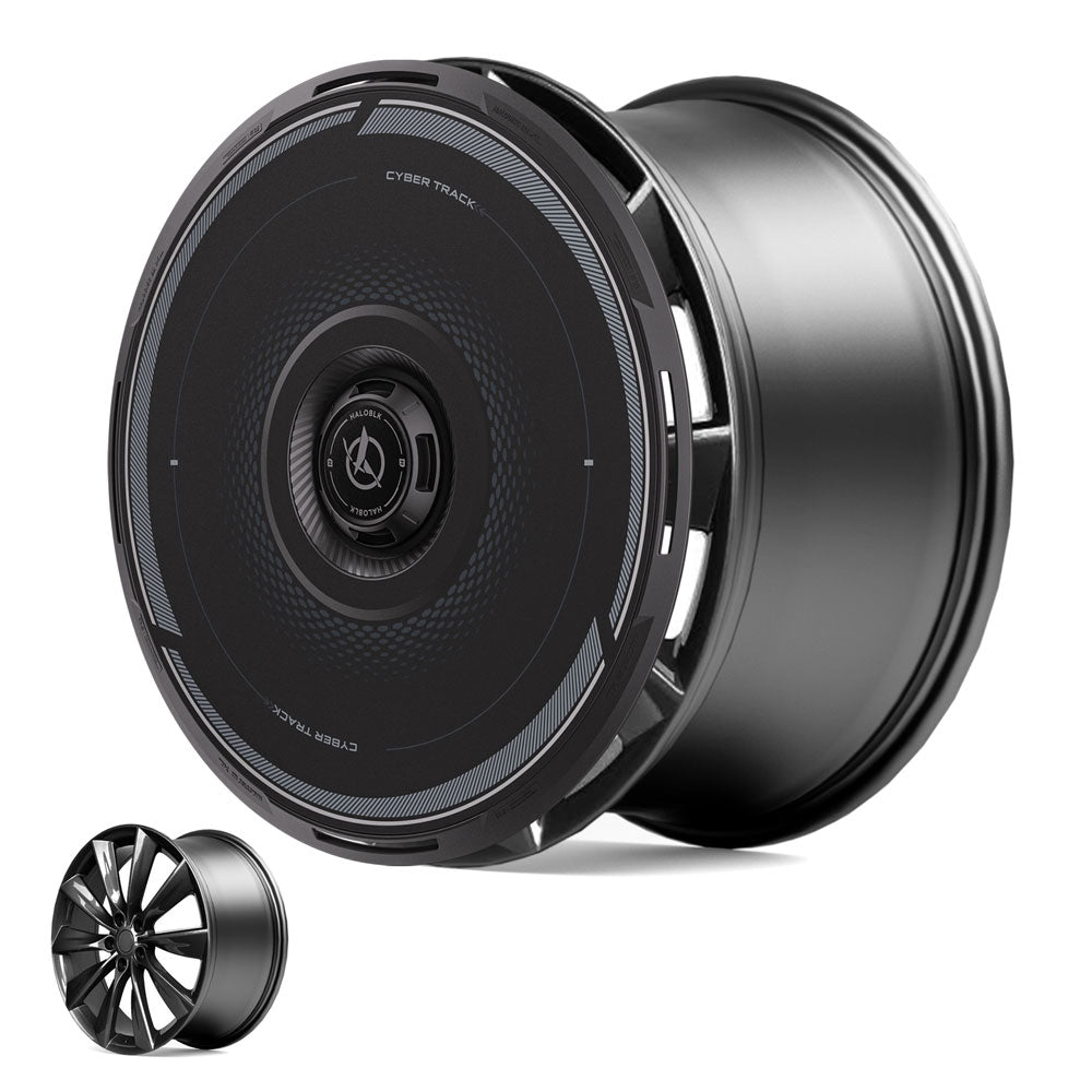 HALODISC 2 Wheel Covers for Tesla Model S 21" Turbine Wheels丨Cyber Track
