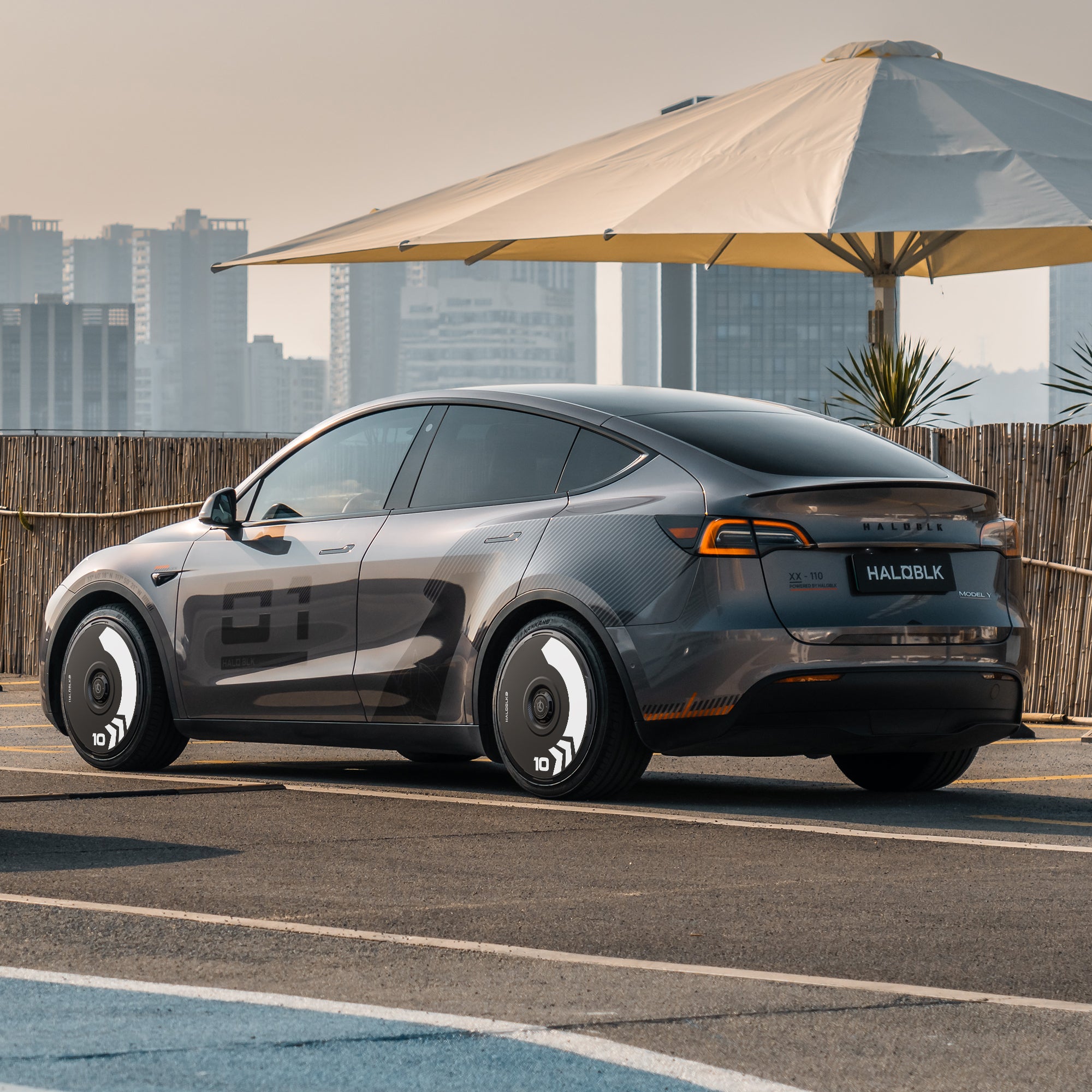 HALODISC 2 Wheel Covers for Tesla Model Y 20" Induction Wheels丨Arrow