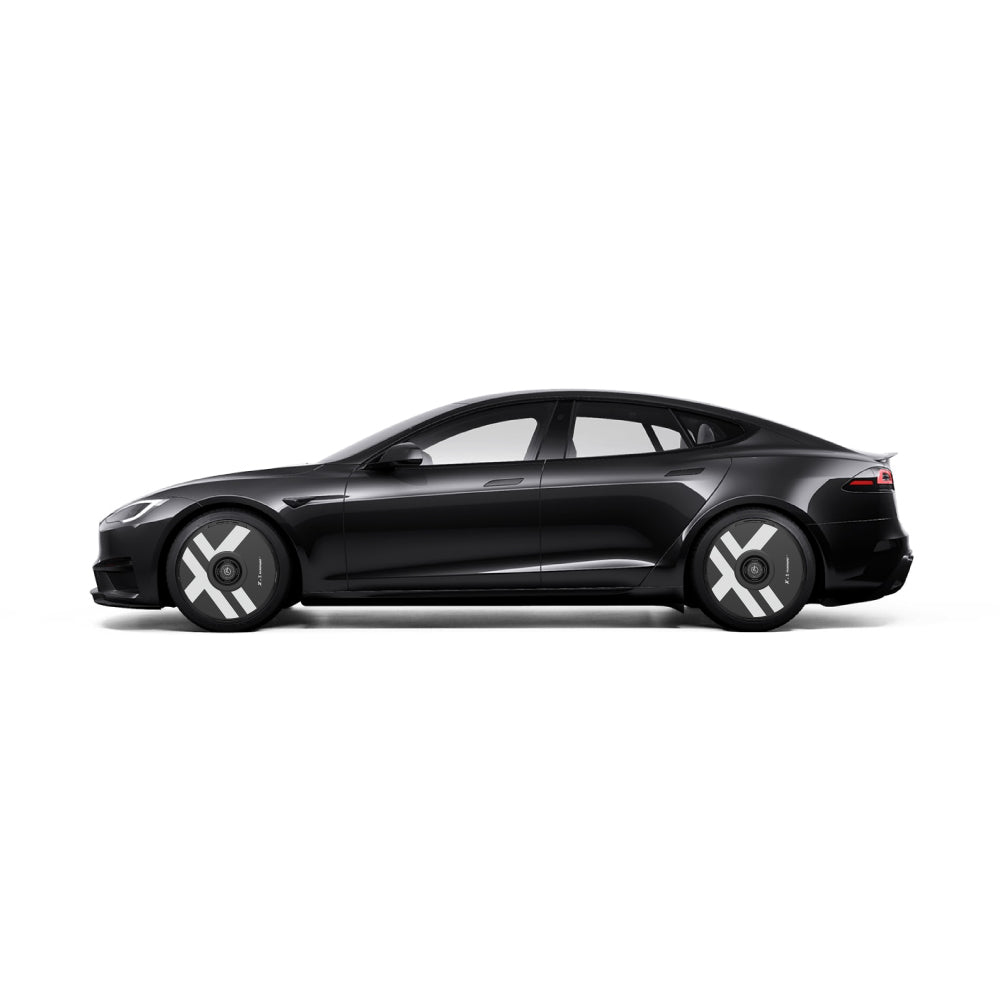 HALODISC 2 Wheel Covers for Tesla Model S 19" Magnetite Wheels丨X-Factor