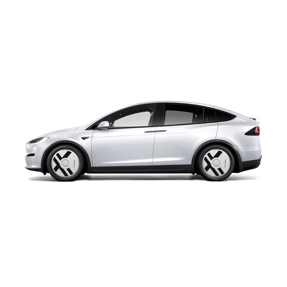 HALODISC 2 Wheel Covers for Tesla Model X 2021-2025 20" Perihelix Wheels丨X-Factor