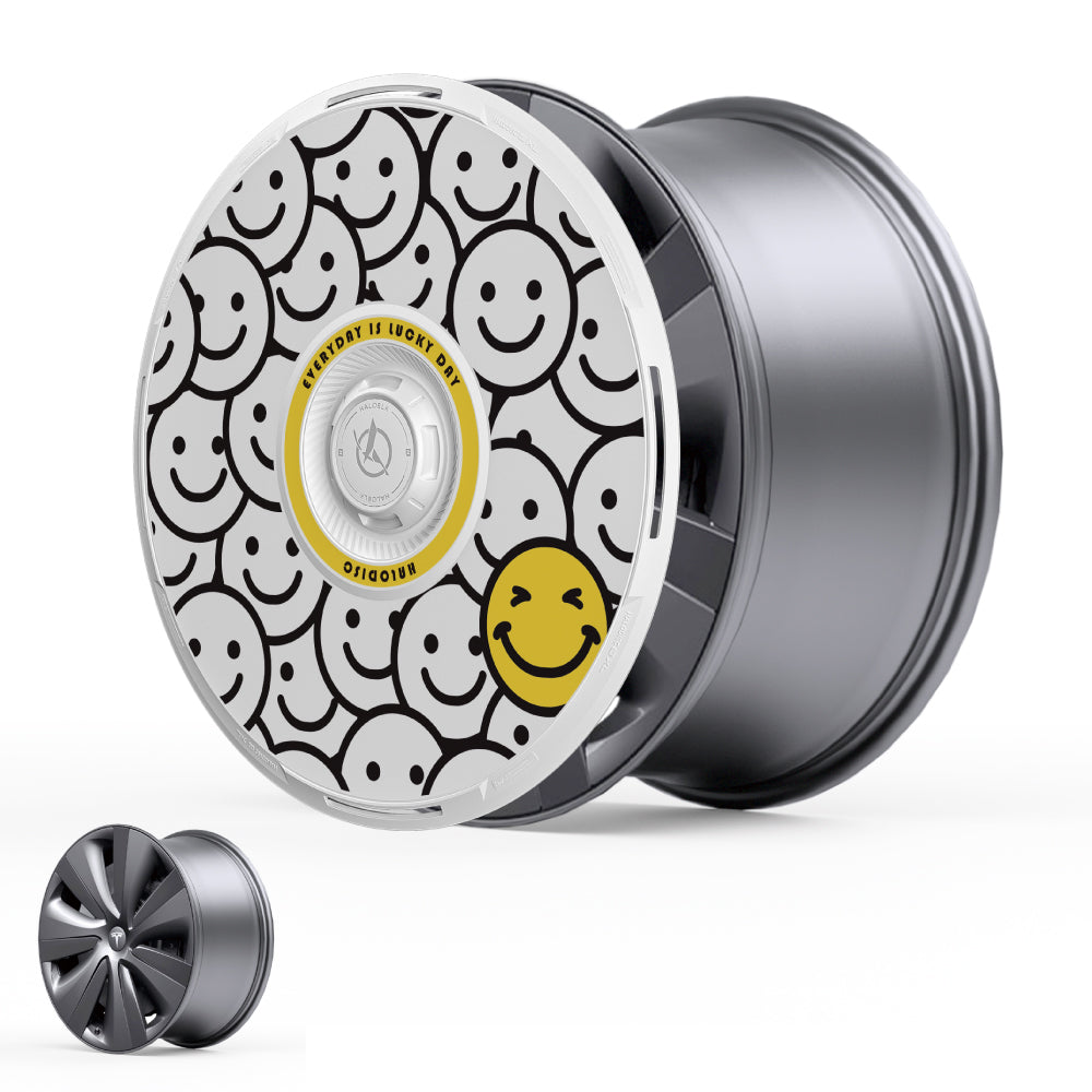 HALODISC 2 Wheel Covers for Tesla Model S 19" Tempest Wheels丨Lucky Day