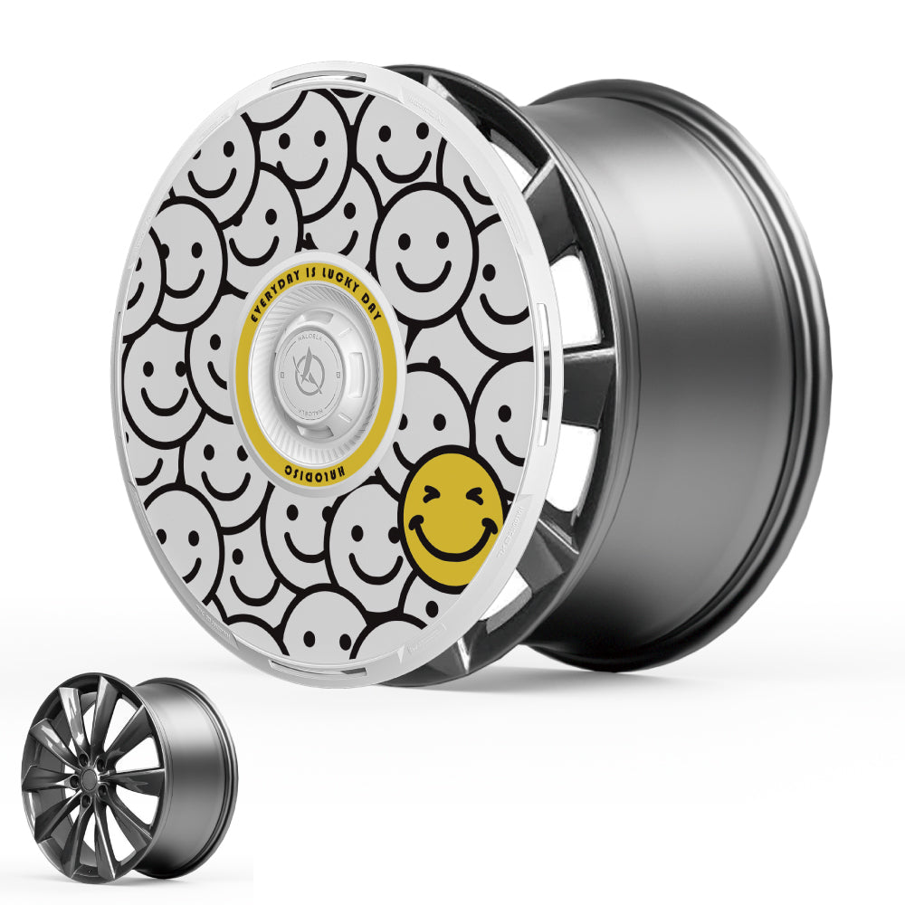 HALODISC 2 Wheel Covers for Tesla Model S 21" Turbine Wheels丨Lucky Day