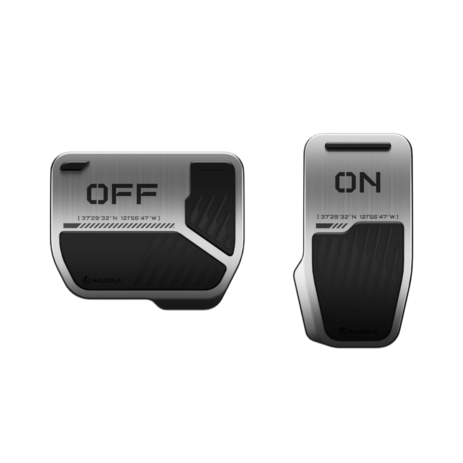 Alloy Pedals 2 for Tesla | Toy Switch - HALOBLK Store - 1