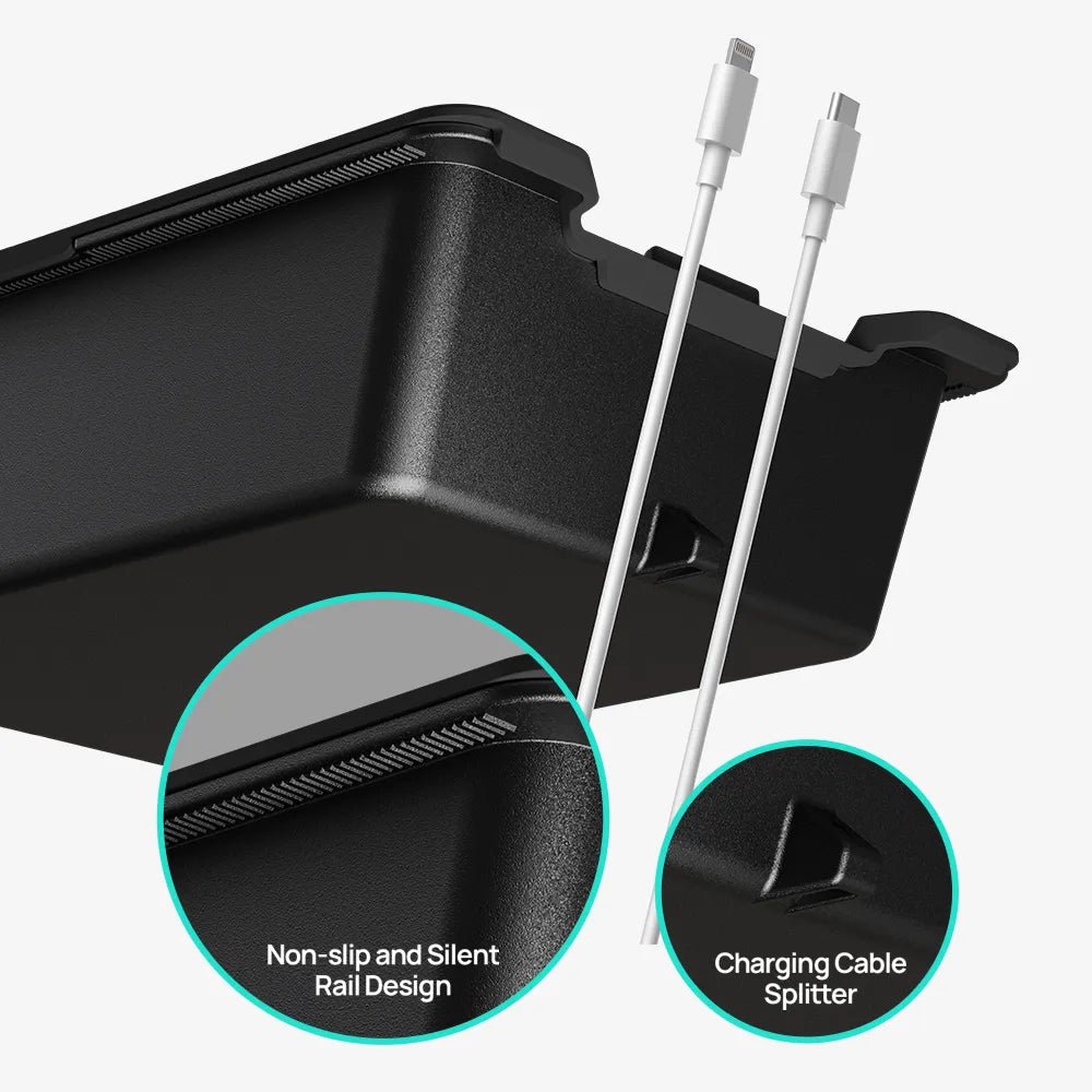 Center Console Tray Organizer for Model Y - HALOBLK Store
