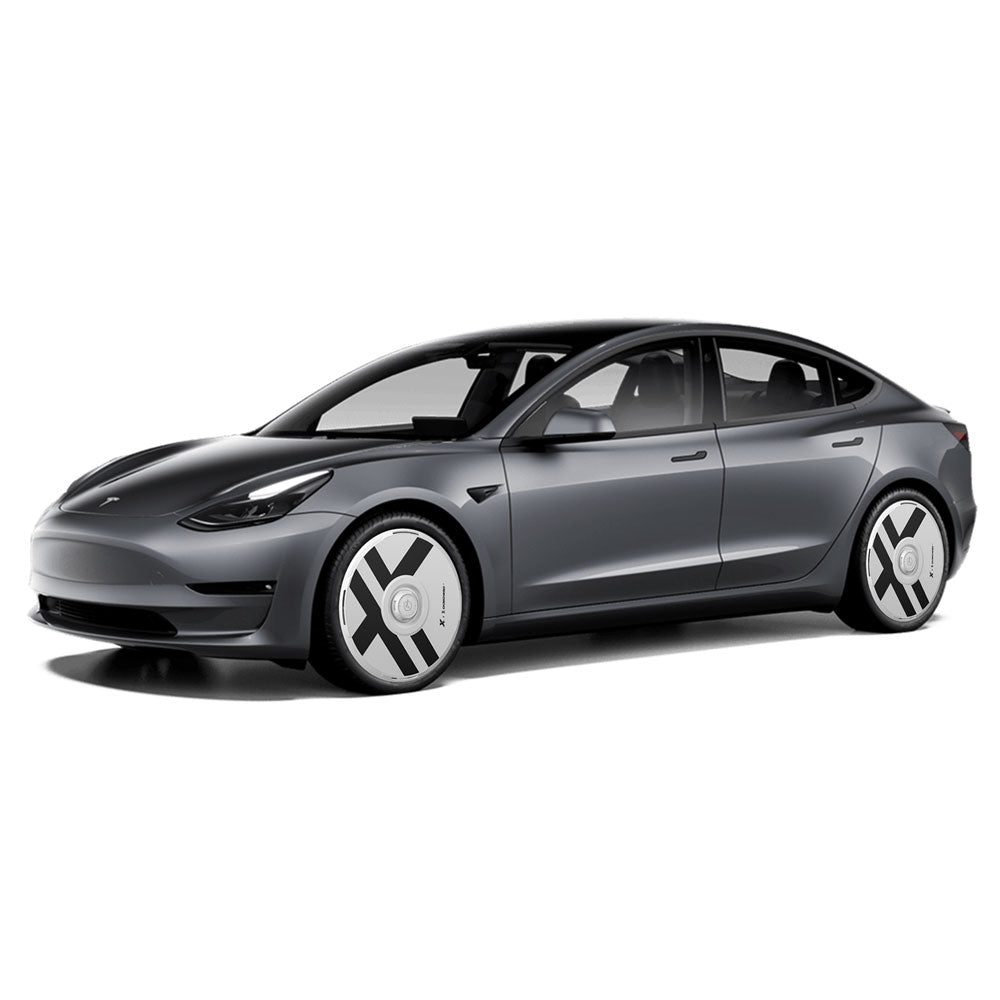HALODISC 2 Wheel Covers for Tesla Model 3 2017-2023 18" Aero Wheels丨X-Factor