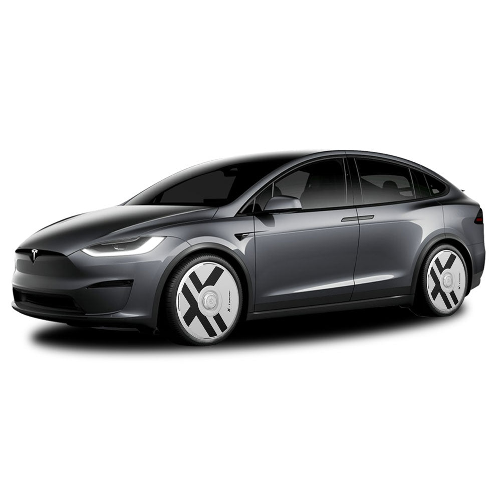 HALODISC 2 Wheel Covers for Tesla Model X 2021-2025 20" Cyberstream Wheels丨X-Factor