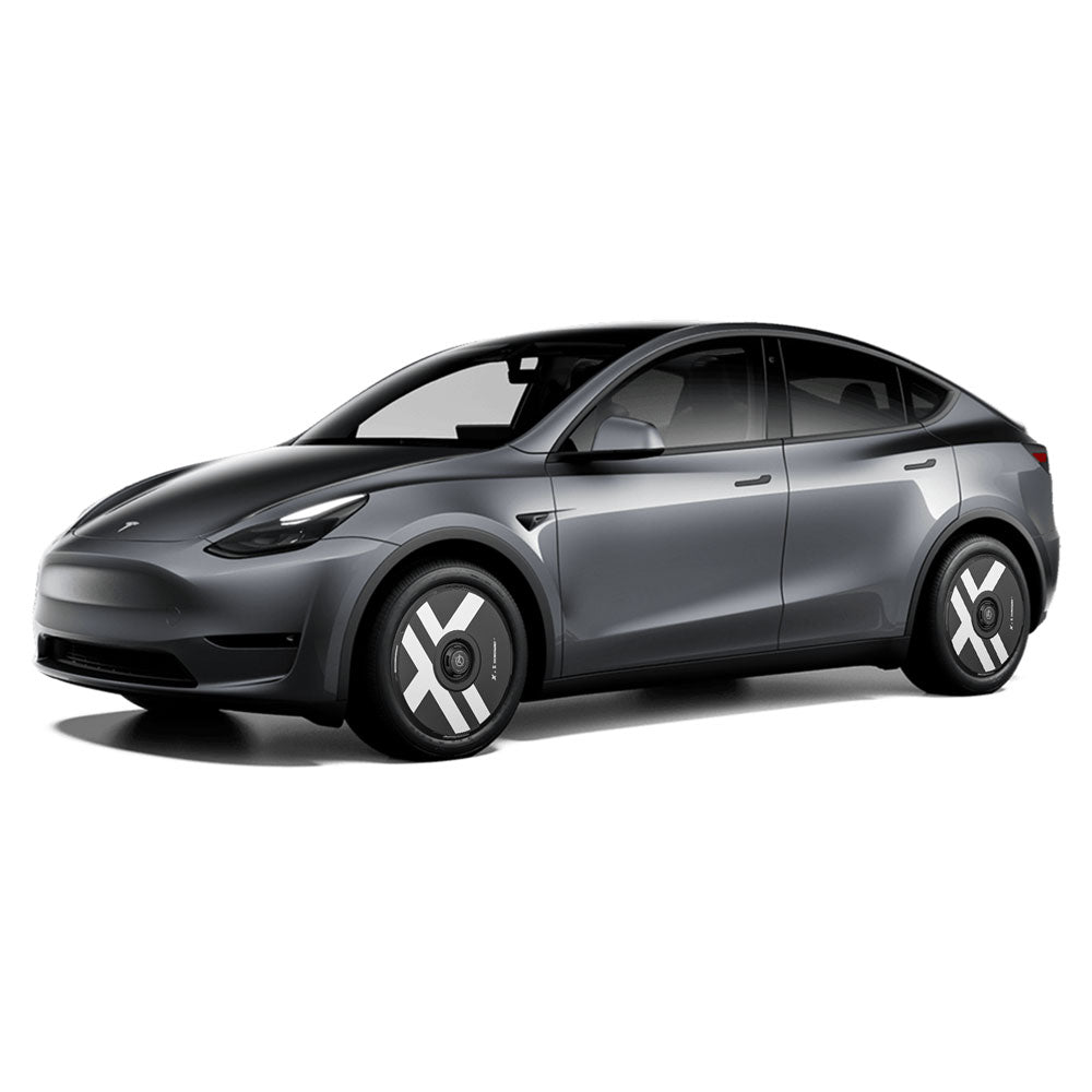HALODISC 2 Wheel Covers for Tesla Model Y 19" Gemini Wheels丨X-Factor
