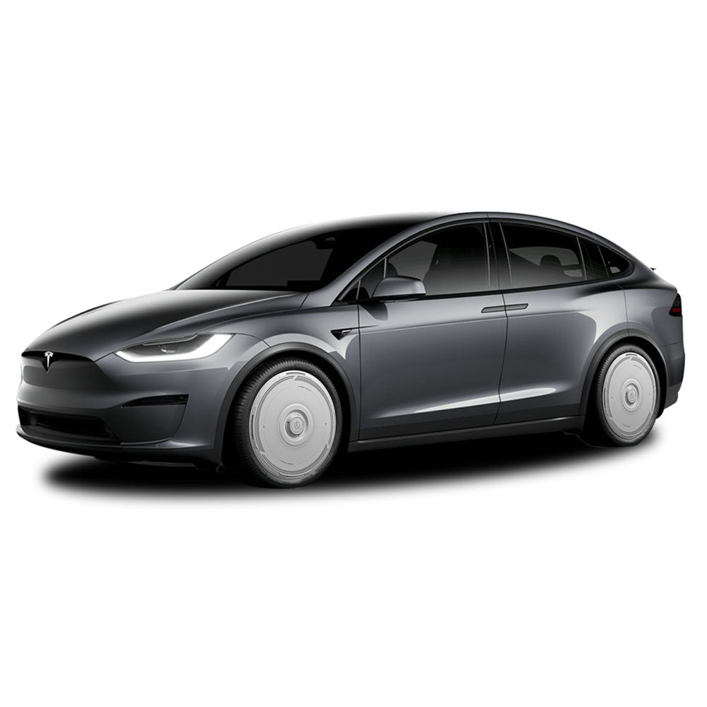 HALODISC 2 Wheel Covers for Tesla Model X 2021-2025 20" Cyberstream Wheels丨Cyber Track