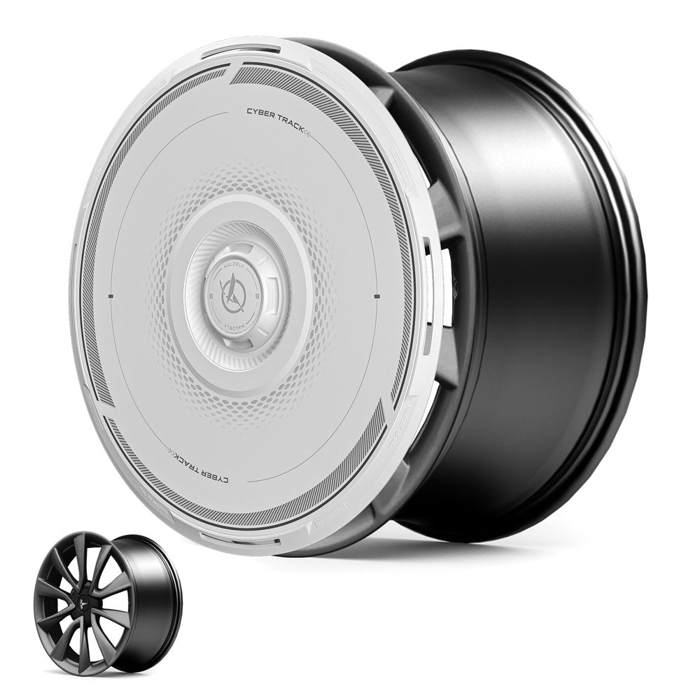 HALODISC 2 Wheel Covers for Tesla Model 3 2018 - 2023 20" Performance Wheels丨Cyber Track - HALOBLK Store