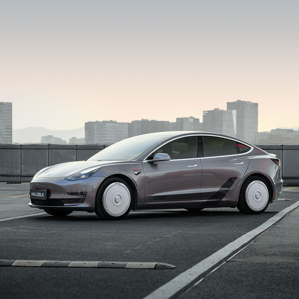 HALODISC 2 Wheel Covers for Tesla Model 3 2019 - 2023 19" Zero - G Wheels丨Cyber Track - HALOBLK Store