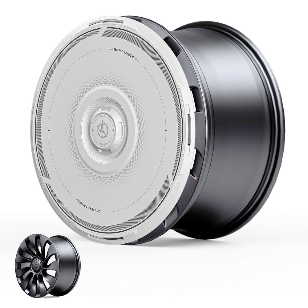 HALODISC 2 Wheel Covers for Tesla Model 3 2021 - 2023 20" Überturbine Wheels丨Cyber Track - HALOBLK Store