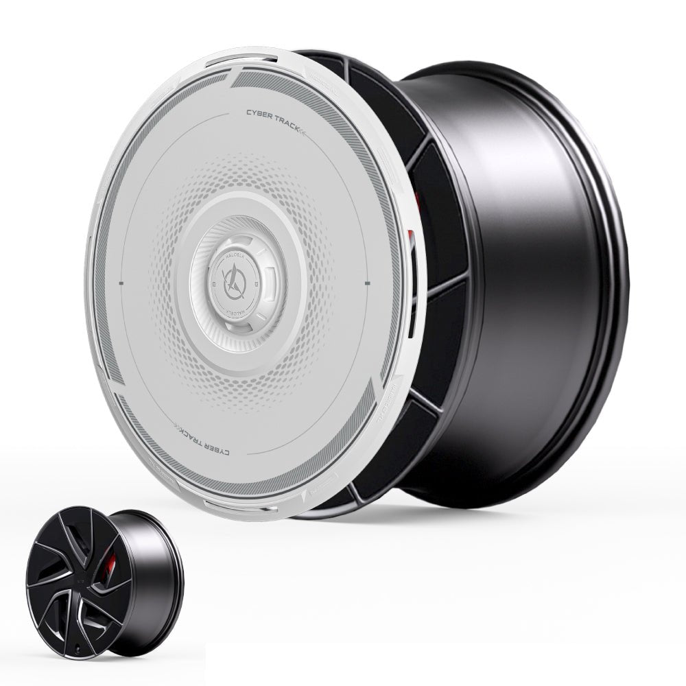 HALODISC 2 Wheel Covers for Tesla Model S 19" Magnetite Wheels丨Cyber Track - HALOBLK Store