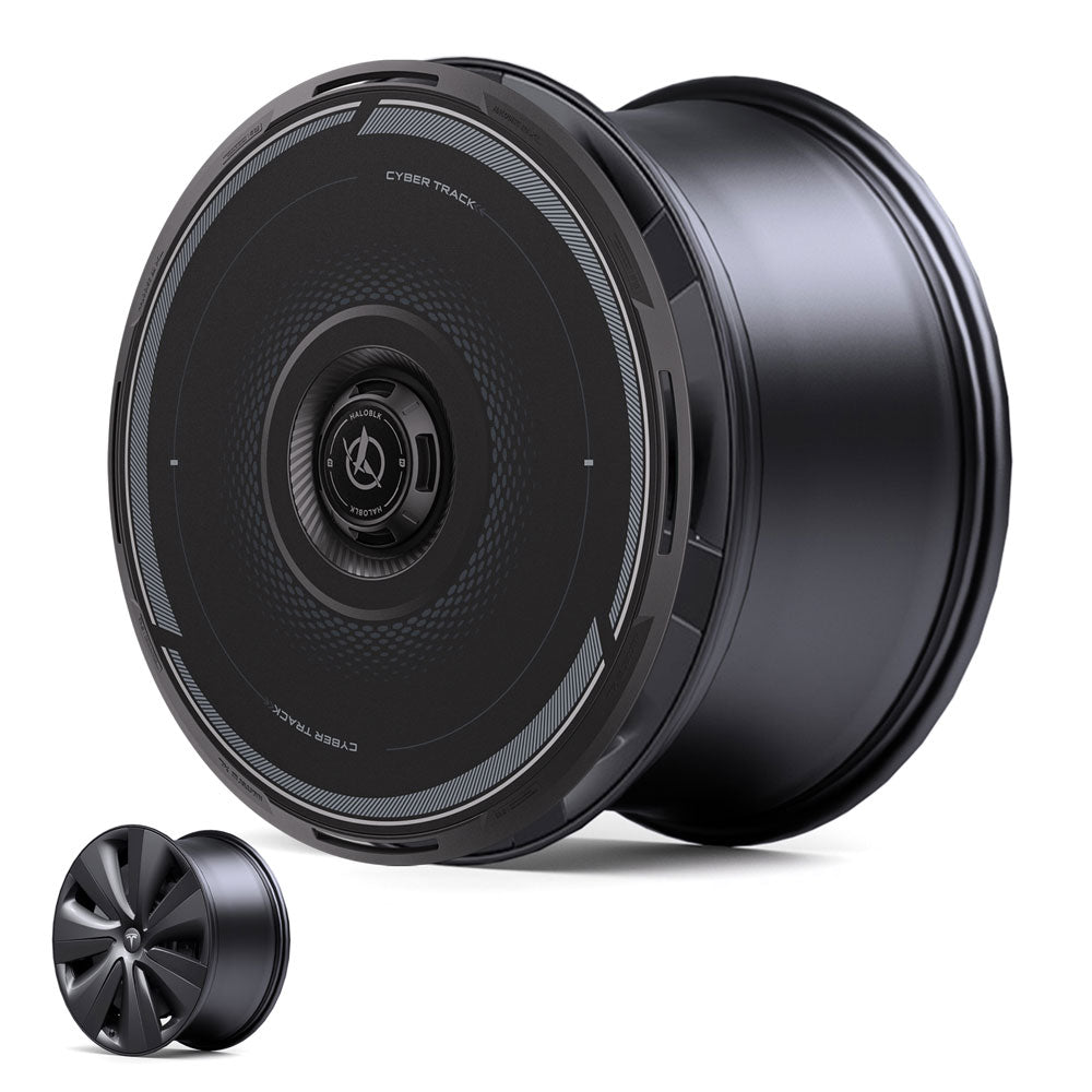HALODISC 2 Wheel Covers for Tesla Model S 19" Tempest Wheels丨Cyber Track - HALOBLK Store