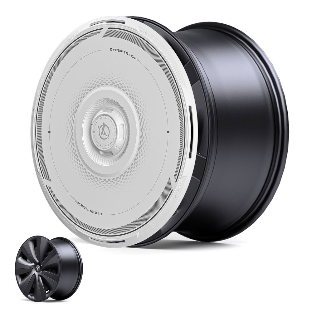 HALODISC 2 Wheel Covers for Tesla Model S 19" Tempest Wheels丨Cyber Track - HALOBLK Store