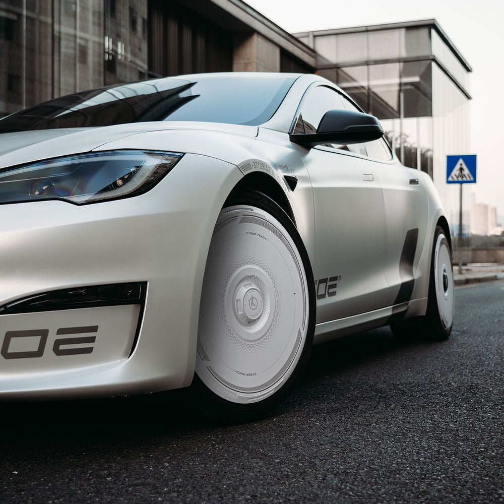 HALODISC 2 Wheel Covers for Tesla Model S 21" Velarium Wheels丨Cyber Track - HALOBLK Store