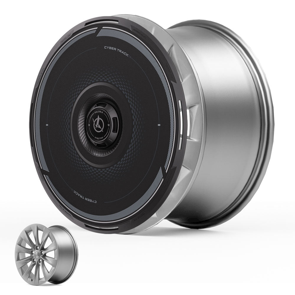 HALODISC 2 Wheel Covers for Tesla Model X 2016 - 2020 20" Wheels丨Cyber Track - HALOBLK Store