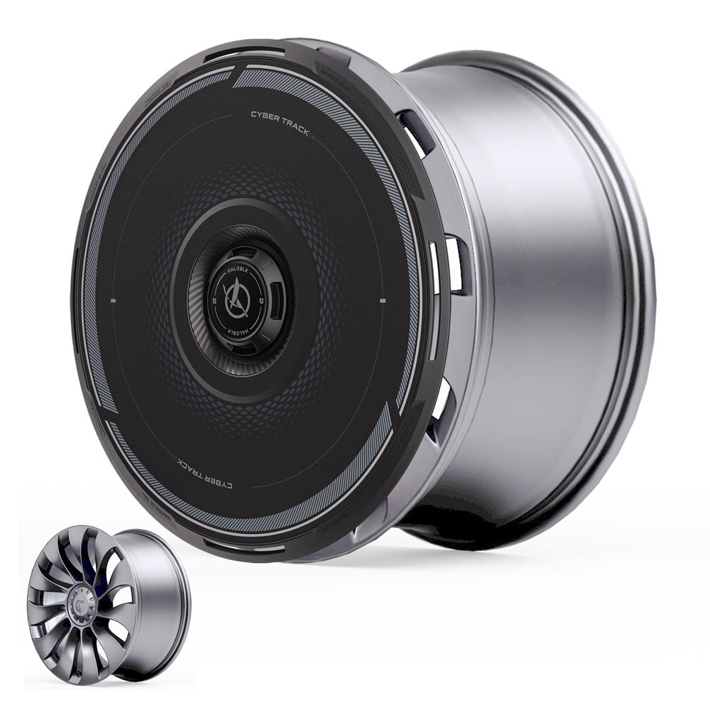 HALODISC 2 Wheel Covers for Tesla Model Y 21" Überturbine Wheels丨Cyber Track - HALOBLK Store