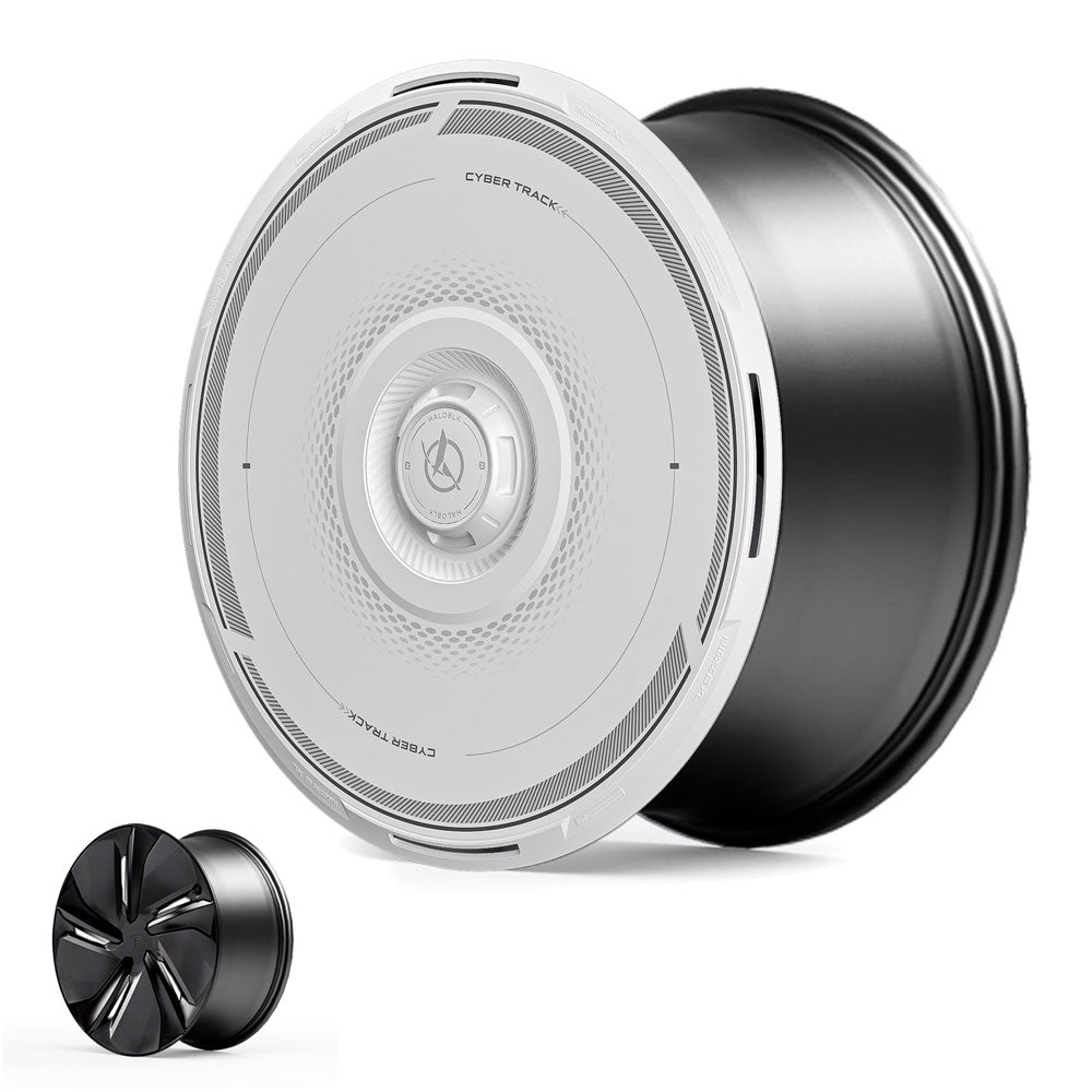 HALODISC 2 Wheel Covers for Tesla Model Y Juniper 19" Crossflow Wheels丨Cyber Track - HALOBLK Store