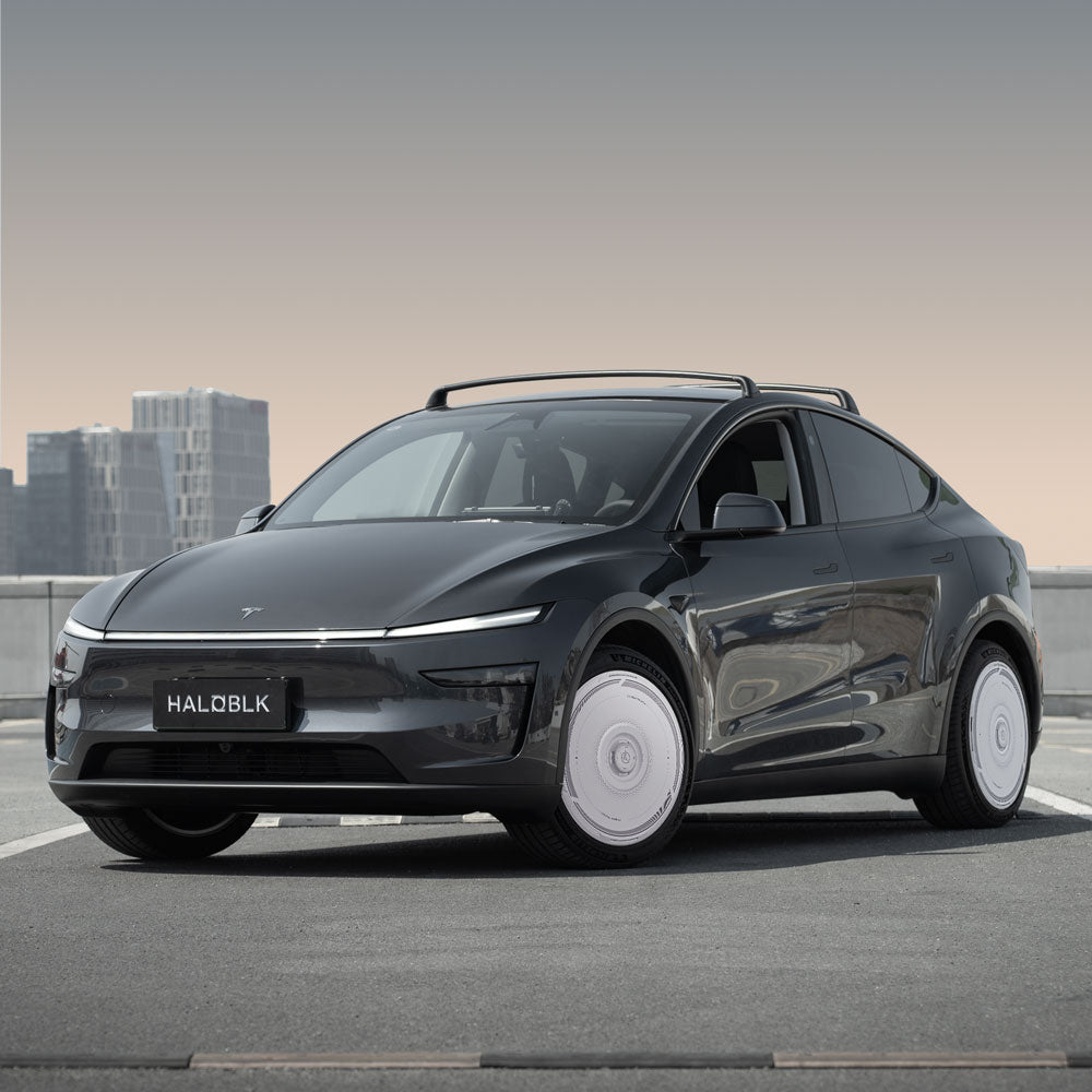 HALODISC 2 Wheel Covers for Tesla Model Y Juniper 19" Crossflow Wheels丨Cyber Track - HALOBLK Store