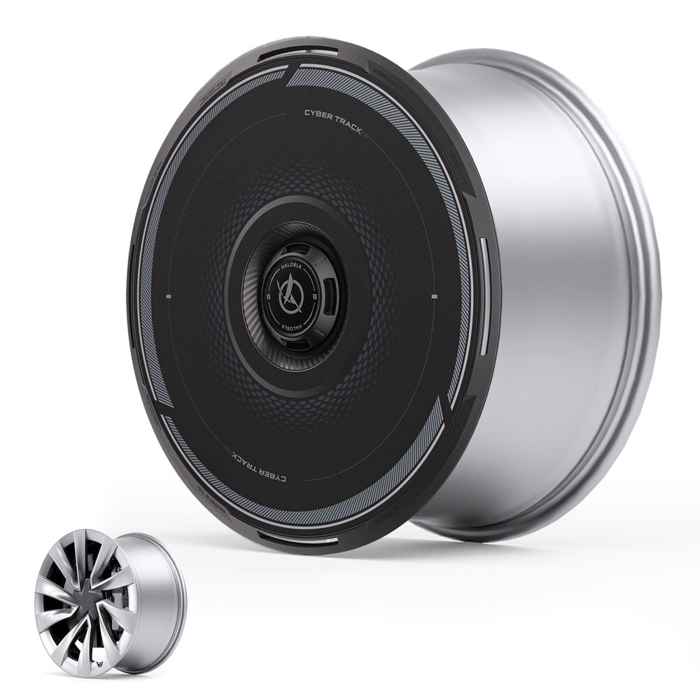 HALODISC 2 Wheel Covers for Tesla Model Y Juniper 20" Helix 2.0 Wheels丨Cyber Track - HALOBLK Store