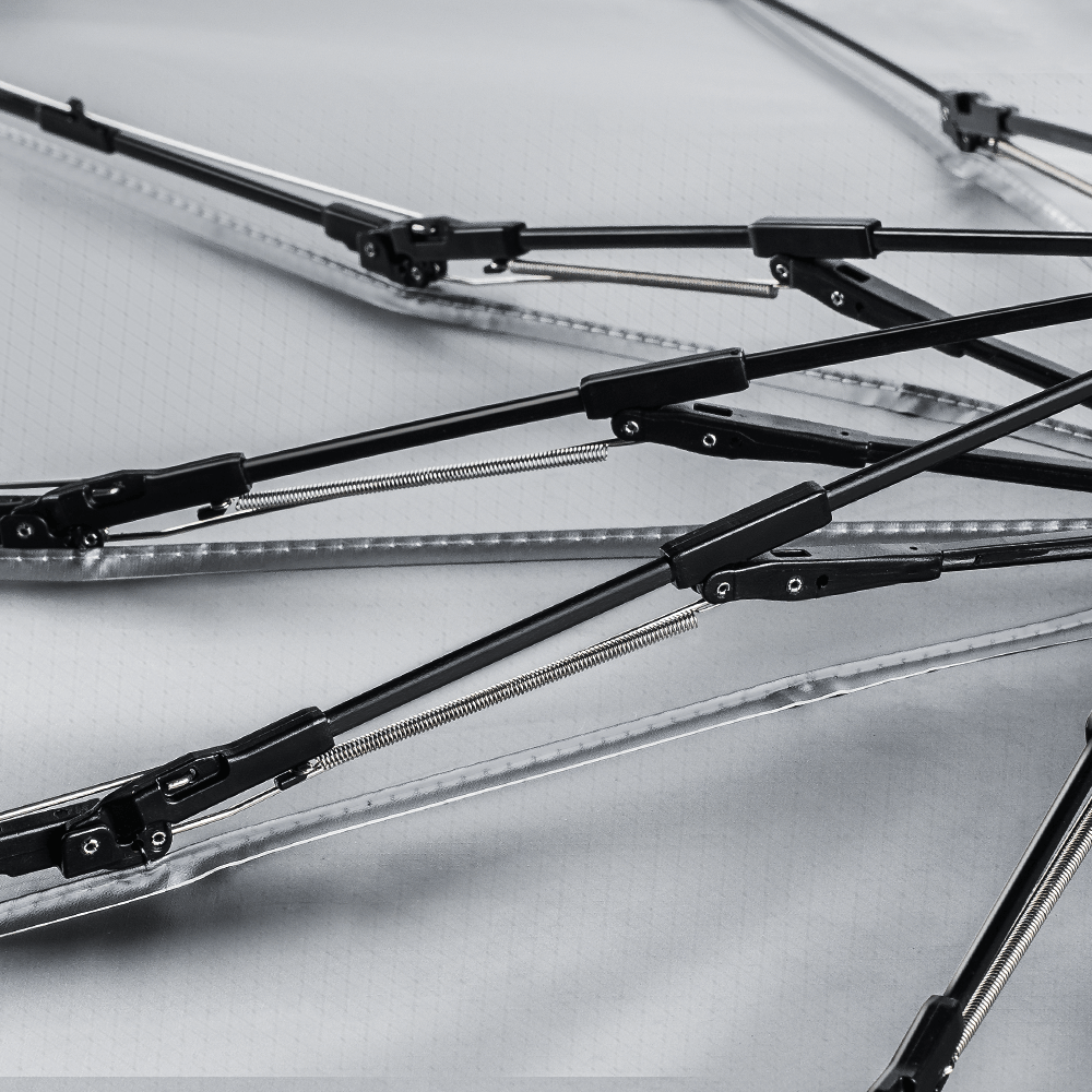 Windshield Sun Shade Umbrella - Voyager 2 - HALOBLK Store