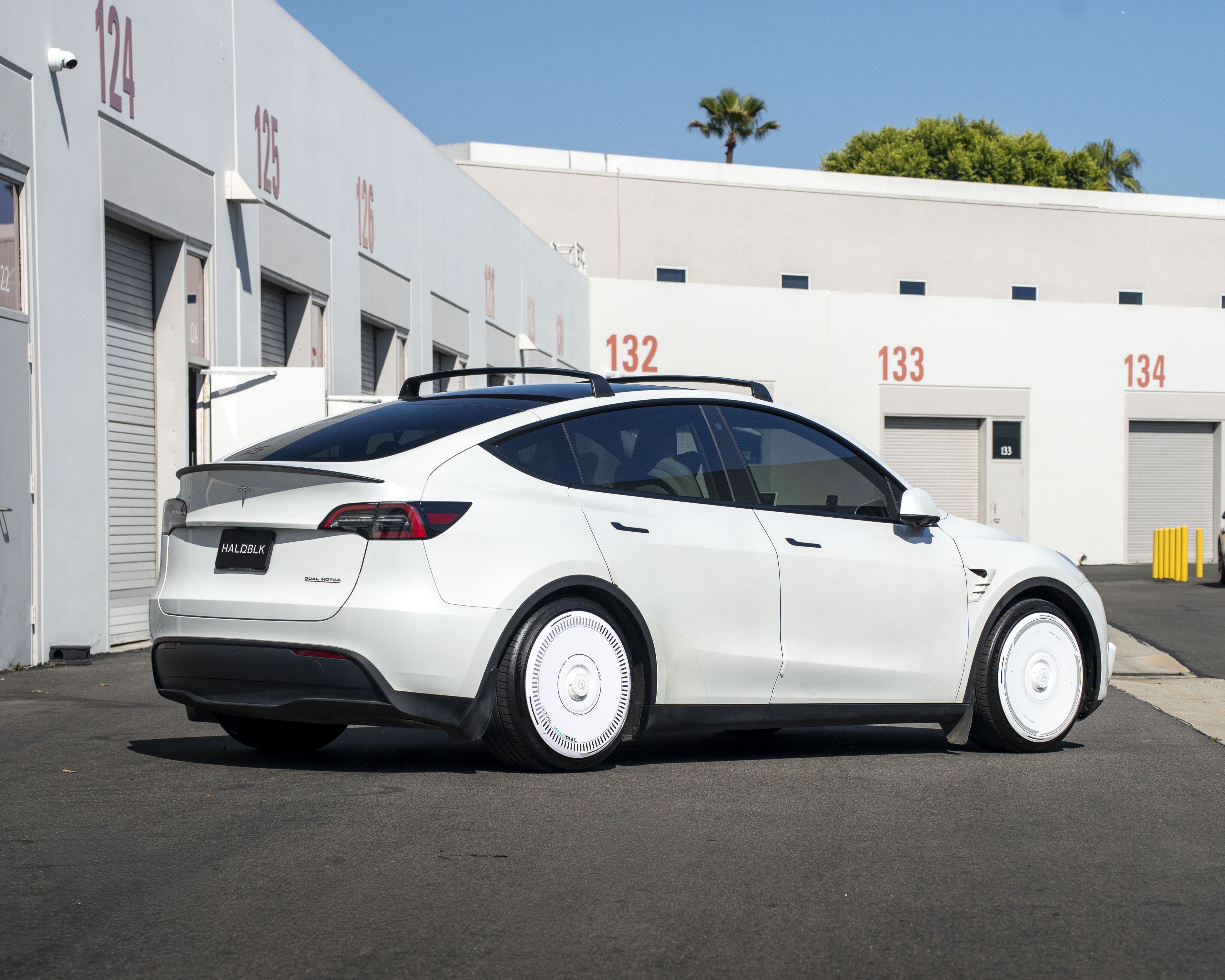 Minimalist Wheel Covers for Tesla Model Y Owners