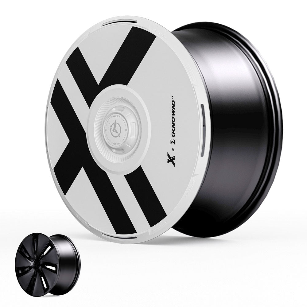 HALODISC 2 Wheel Covers for Tesla Model 3 Highland 18" Photon Wheels丨X-Factor