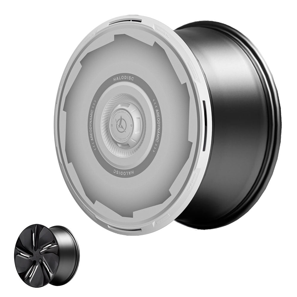 HALODISC 2 Wheel Covers for Tesla Model Y Juniper 19" Crossflow Wheels丨Vision-GT