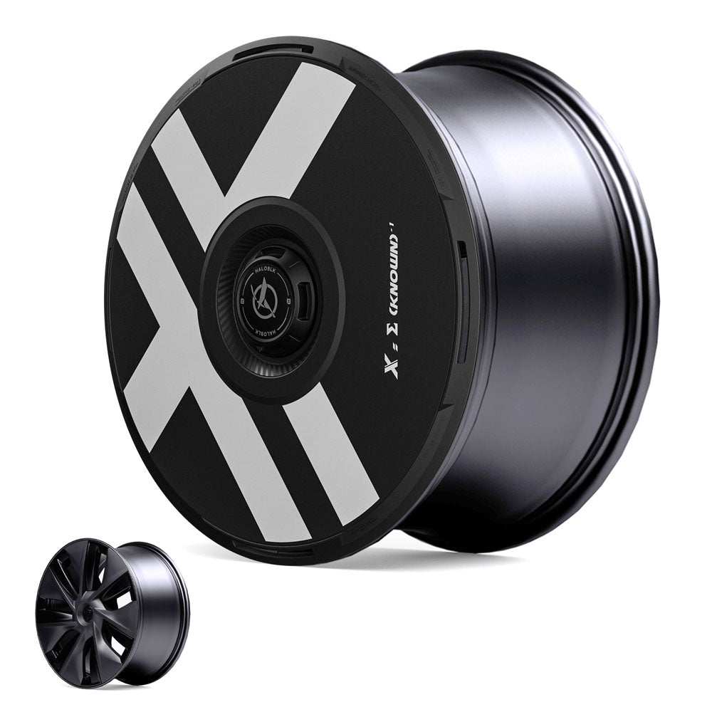 HALODISC 2 Wheel Covers for Tesla Model Y 19" Gemini Wheels丨X-Factor