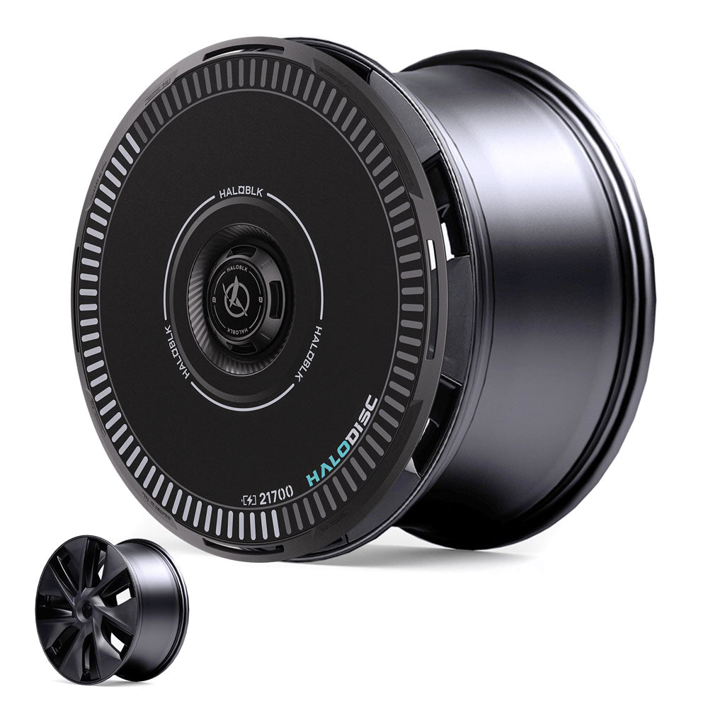 HALODISC 2 Wheel Covers for Tesla Model Y 19" Gemini Wheels丨Charging