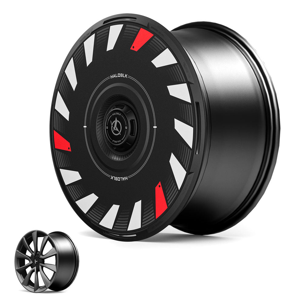 HALODISC 2 Wheel Covers for Tesla Model 3 2018-2023 20" Performance Wheels丨Turbo