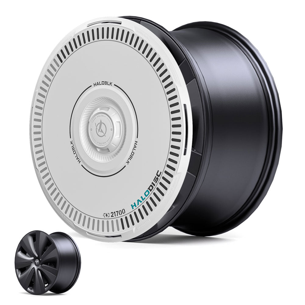 HALODISC 2 Wheel Covers for Tesla Model S 19" Tempest Wheels丨Charging